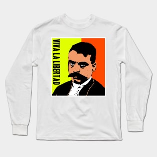 Zapata-Viva la Libertad Long Sleeve T-Shirt